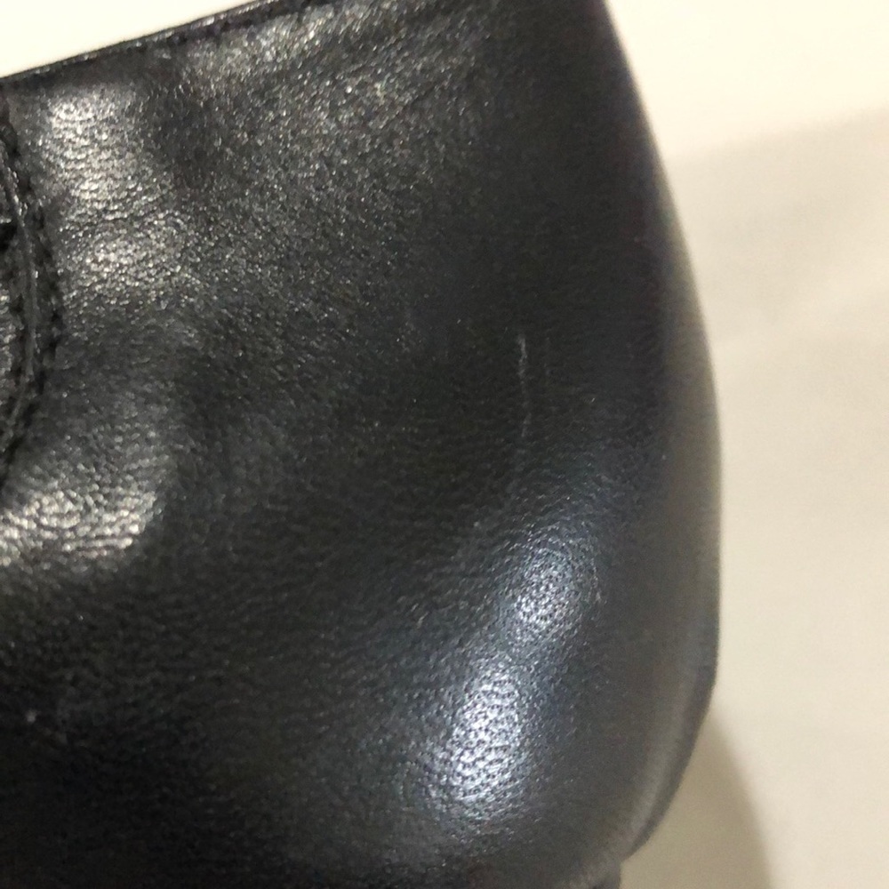 AGL Attilio Giusti Leombruni black cap toe leather ballet flats, size eu 41 - Picture 10 of 10
